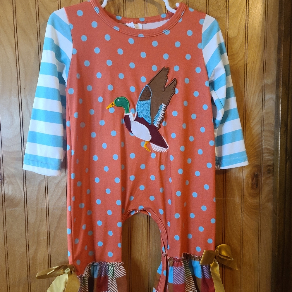 Toddler fall duck